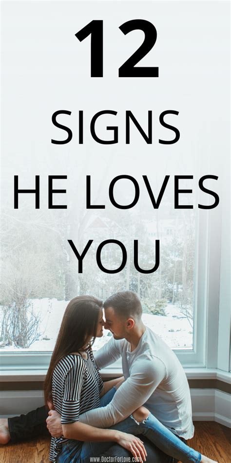 12 True Signs He Loves You Deeply Signs He Loves You A Guy Like You