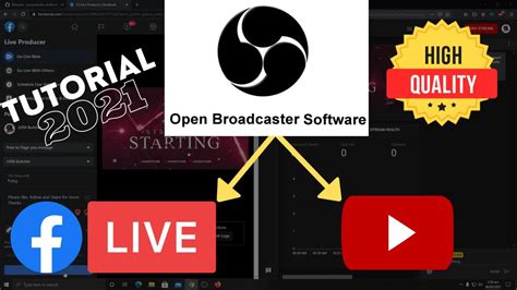 How To Livestream On Facebook And Youtube At The Same Time Using Obs