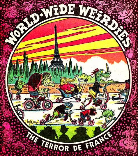 monster brains ken reid world wide weirdies 1970 s