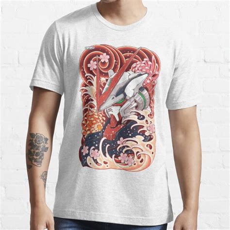 Astray Red Frame Gundam Tattoo T Shirt For Sale By Snapnfit