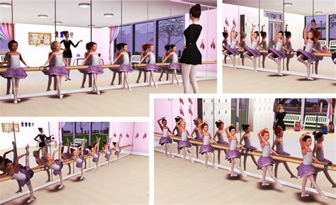 Ballet Class Poses Sims 4 Children The Sims 4 Packs Sims 4 Images And