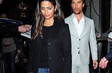alves camila mcconaughey matthew wife london hotel glamorous exit make original premiere movie scroll after down theplace2 his