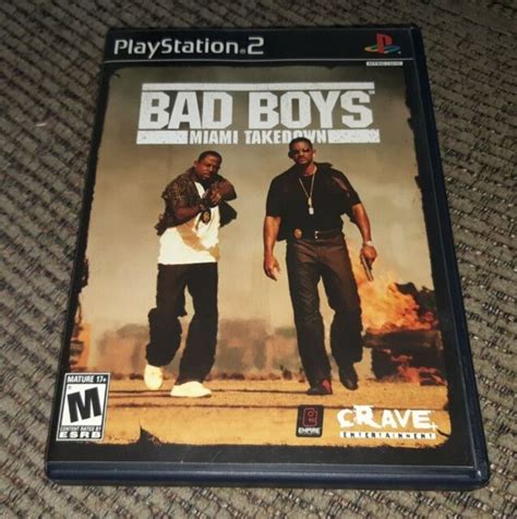 Bad Boys Miami Takedown Sony Playstation 2 2004 Ps2 Video Game