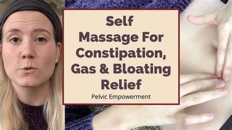 Abdominal Massage For Constipation And Bloating Digestion Massage And Constipation Relief