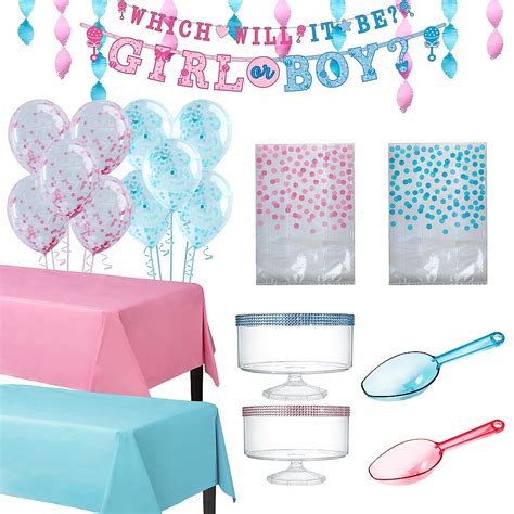 Gender Reveal Party Treat Table Decorating Kit Party City