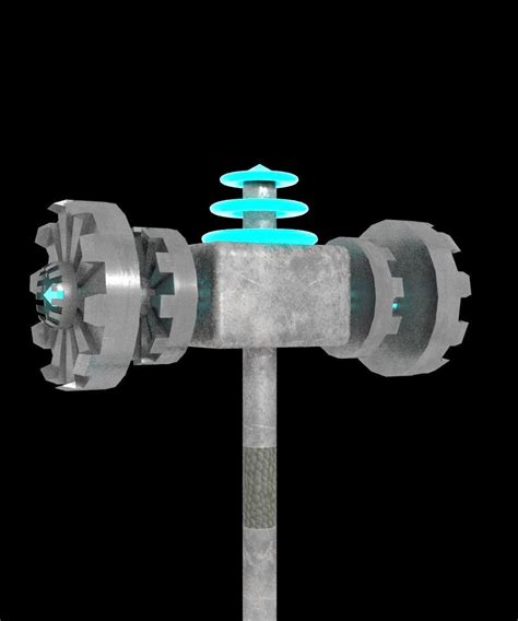 Mechanical Futuristic Hammer Military 3d Model Cgtrader