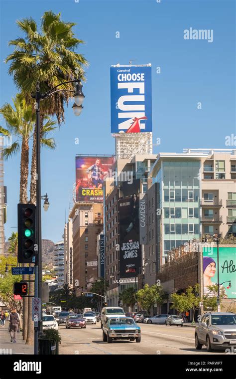 Sunset Boulevard Los Angeles Hi Res Stock Photography And Images Alamy