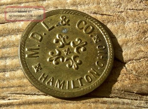 The token tracker page also shows the analytics and historical data. 1900 Hamilton Ohio Oh (butler Co) " Good For 5c At Bar ...