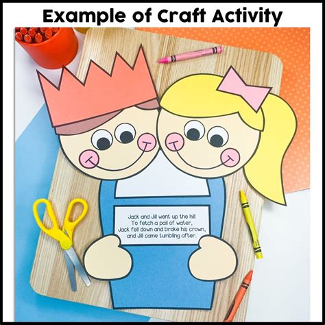 Jack And Jill Craft Activity Crafty Bee Creations