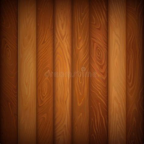 Wood Texture Brown And Honey Vertical Background Stock Vector