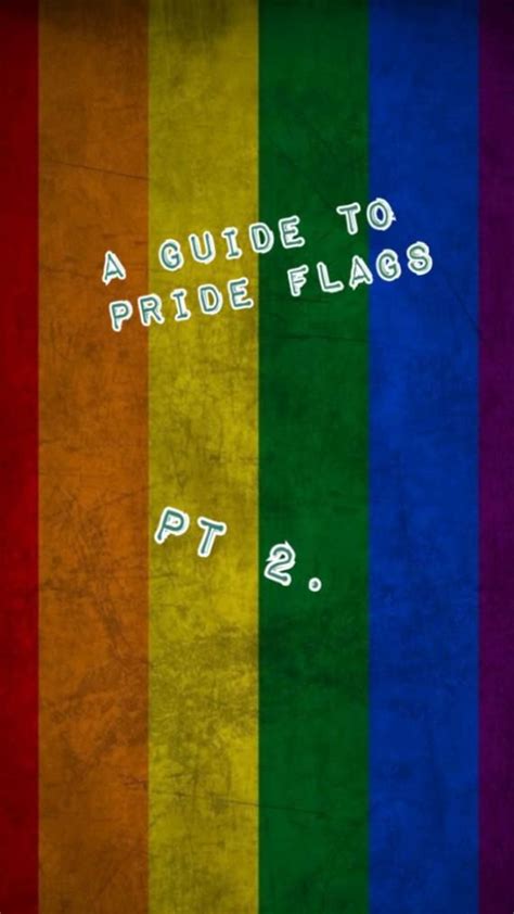 Guide To Pride Flags Pt 2 Lgbtqiap Lgbtq Pride Flags Pride
