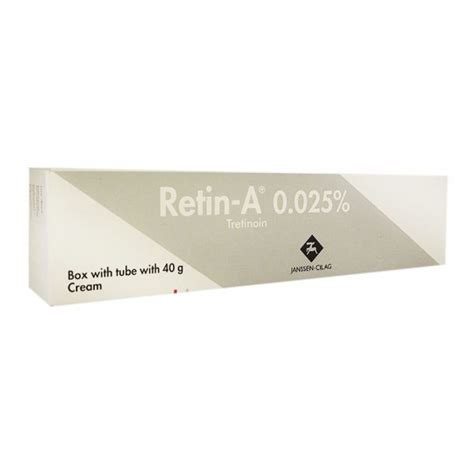 Retin A 0025 Crema 40gr Farmacia Dermatológica Proderma