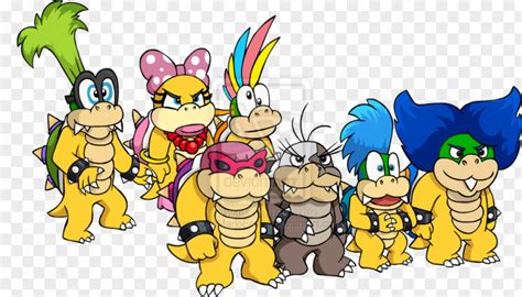 Bowser Jr Koopalings Koopa Troopa Png Image Pnghero