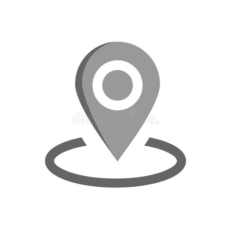 Location Map Vector Icon Pin Pointer Illustration Symbol Locate Sign