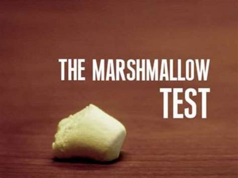 Marshmallow Test Ppt
