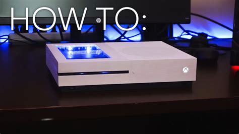 How To Install Led Lights Into An Xbox One S Youtube