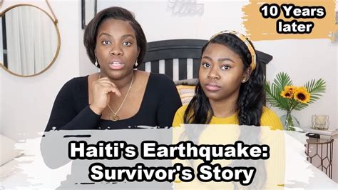 Haitis Earthquake Survivors Story 10 Years Later Youtube