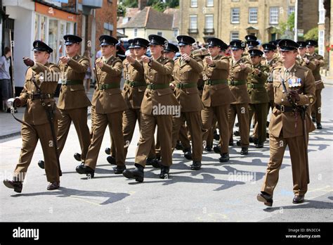 Uk Armed Forces Day Parade British Army Soldiers From The Signals