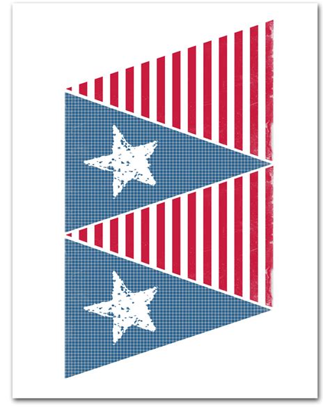 Free Patriotic Banner Printable I Should Be Mopping The Floor