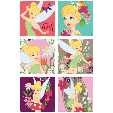 Tinker Bell Glitter Disney Stickers
