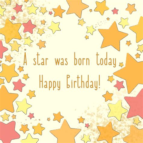 A Star Was Born Today Confetti-exploding Greetings Card – Boomf