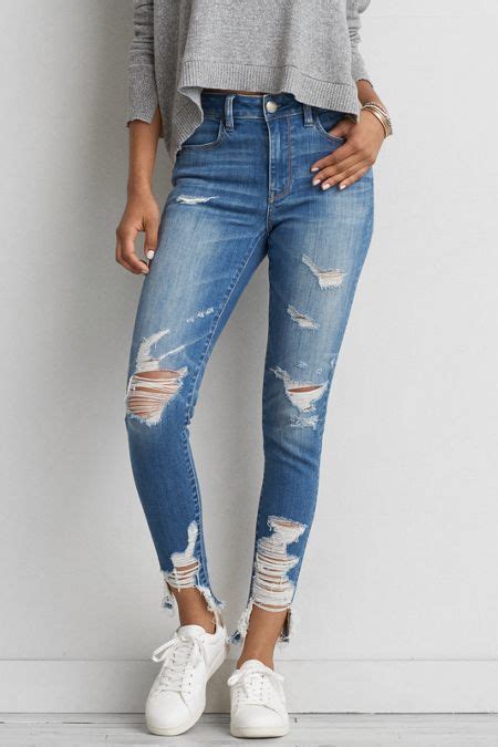american eagle outfitters ae denim x hi rise jegging americaneagleoutfitters girls ripped