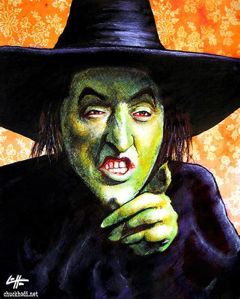 Print 8x10 Wicked Witch Of The West Magaret Hamilton Etsy
