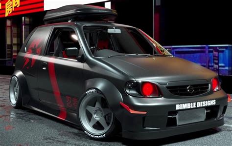 Here Is The Craziest Wide Body Modified Maruti Alto Youll Ever See