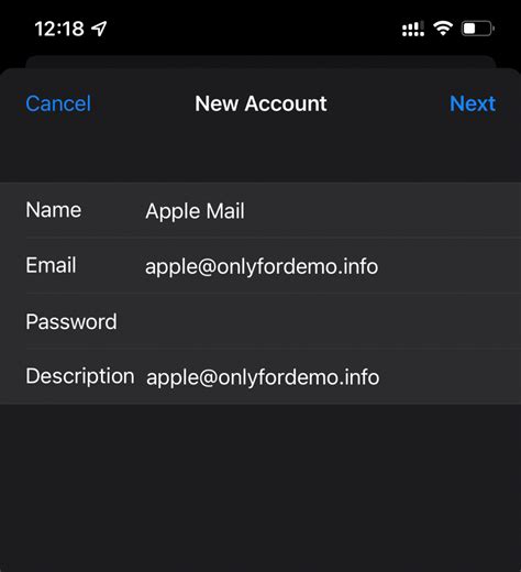 Email Account Configuration On Apple Iphone Email Help Center