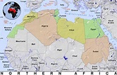 Northern Africa · Public domain maps by PAT, the free, open source ...