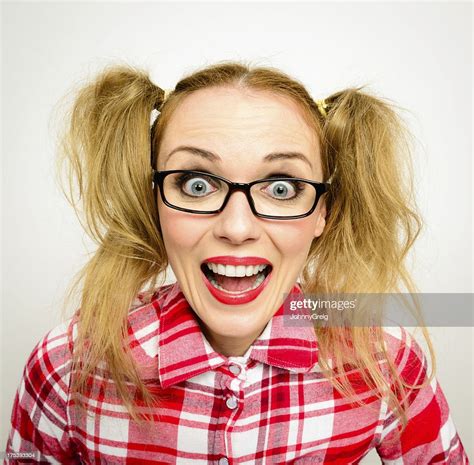 Geek Girl High Res Stock Photo Getty Images