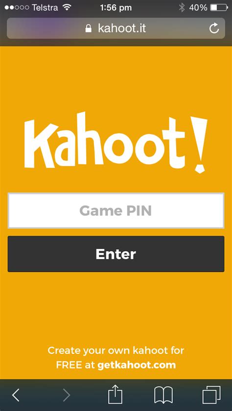 Kahoot Game