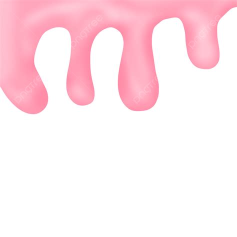 Dripping Melted Strawberry Milk Dripping Melted Strawberry Milk Pink