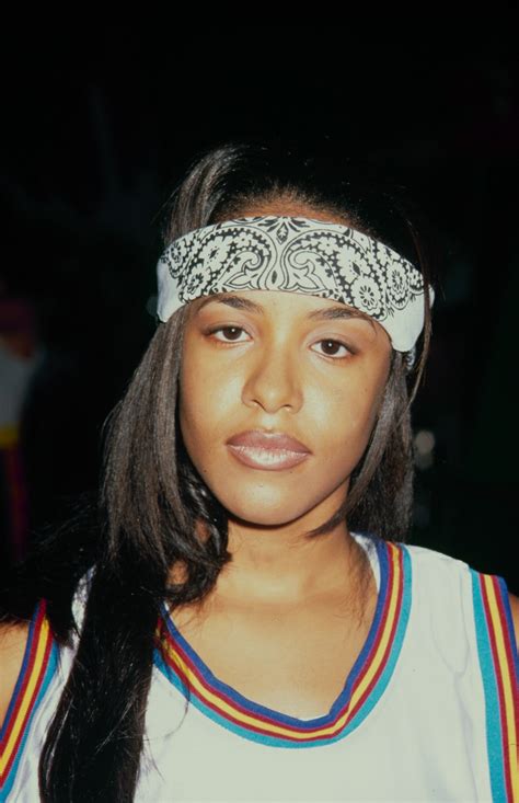 Aaliyahs Greatest Looks Remembering Late Makeup Artist Eric Ferrell Teen Vogue