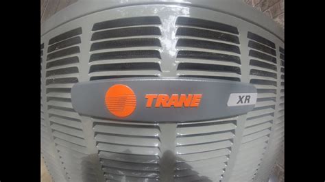 Dual Zone Trane Xr Central Air Conditioners Startupshutdown Youtube