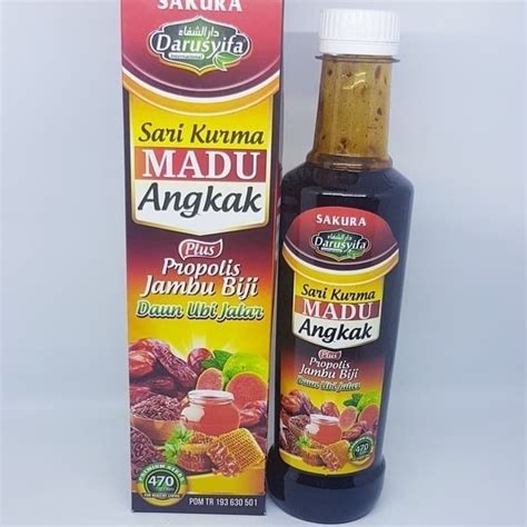 Jual Sari Kurma Madu Angkak Plus Daun Ubi Jalar Darusyifa Jakarta