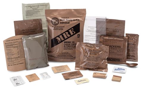 Mres Meals Ready To Eat Genuine U S Military Surplus Assorted Flavor Pack Buy