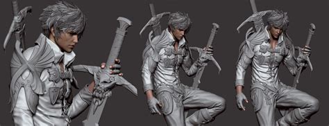 Knight 3d Art By Myunghyun Choi Zbrushtuts 3d Character Character