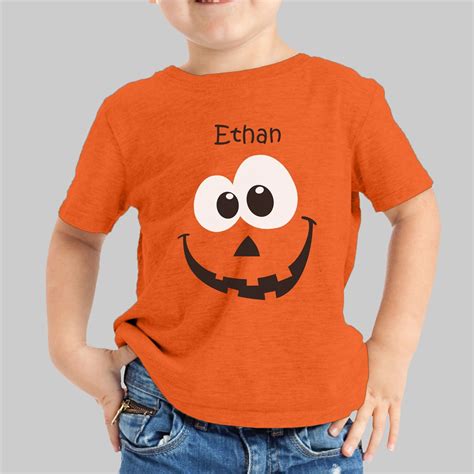 Personalized Pumpkin Kids T Shirt Tsforyounow