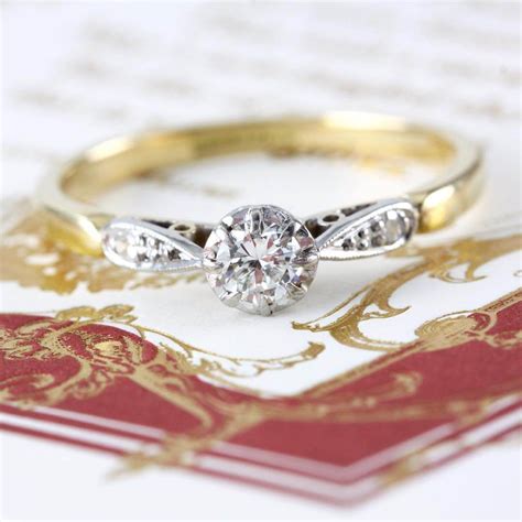 25 Vintage Style Engagement Ring Designs Trends Models Design