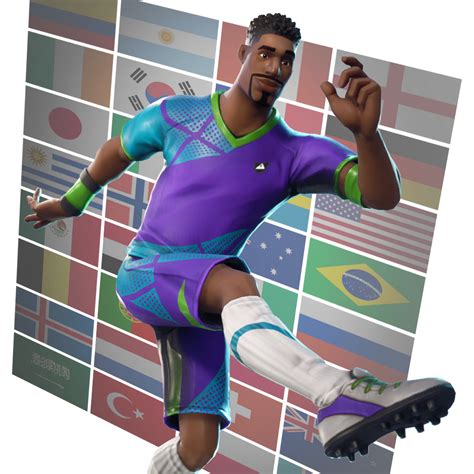Everyone always talks about the john wicks and the commandos of the sweaty br world, but i have never come across a female soccer skin that didn't have sweat coming down their foreheads. Super Striker Fortnite Outfit Skin How to Get + News ...