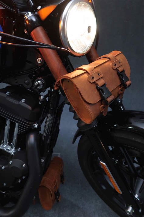 Tool Bag For Sportsters By Plunderdog Tool Bag Tooled Leather Bag