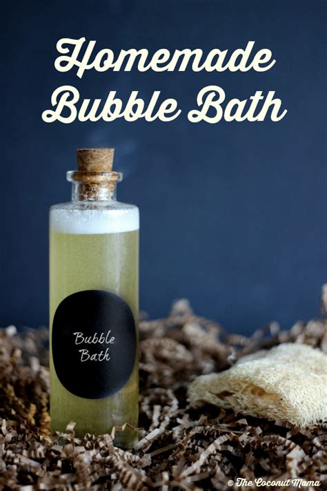 How To Make Bubble Bath The Coconut Mama