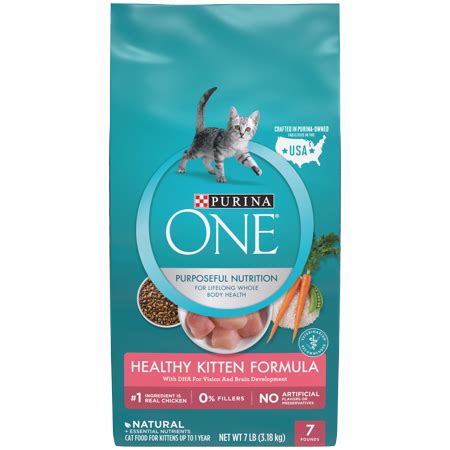 To see what purina's experts have to say about cat nutrition, behavior, development, training and more, explore all our articles below. Purina One Healthy Kitten Natural Dry Cat Food, 7 lb ...