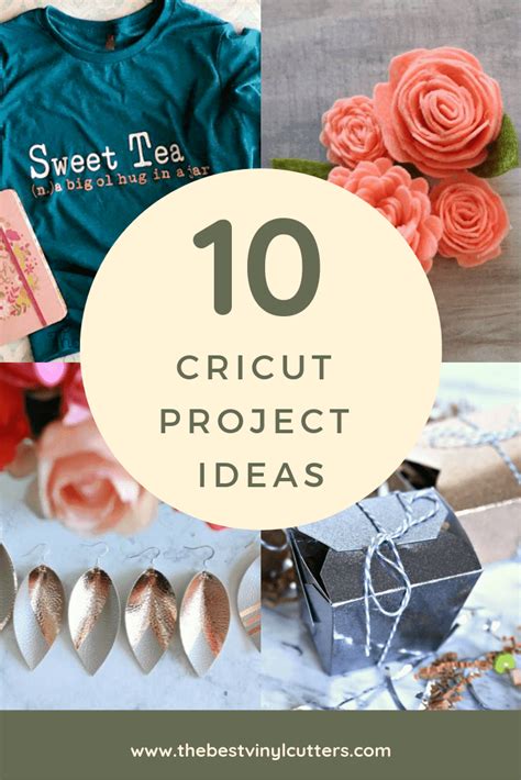 Wondering What You Can Make With The Cricut 10 Cricut Projects Ideas