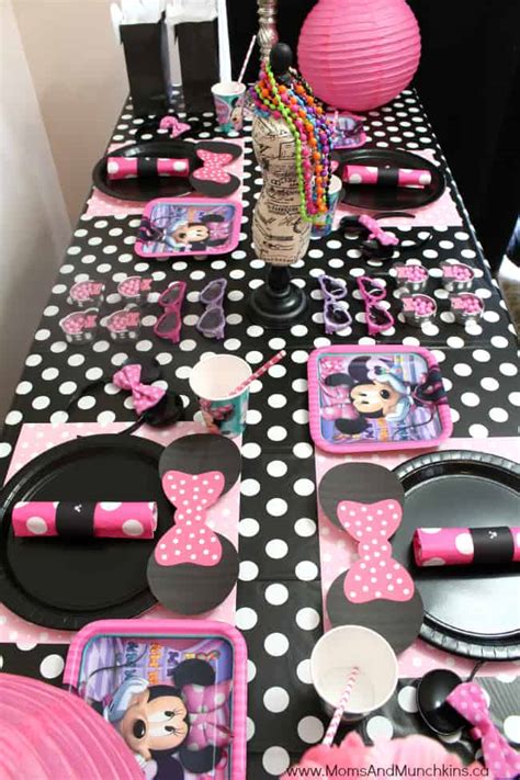 Minnie Party Ideas Moms And Munchkins