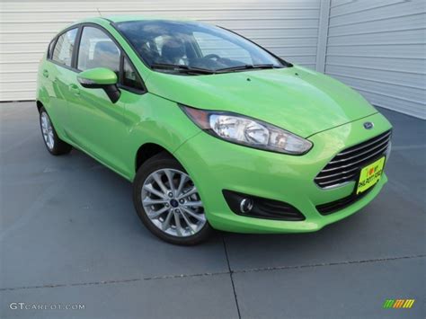 2014 Green Envy Ford Fiesta Se Hatchback 87569053 Photo 14 Gtcarlot