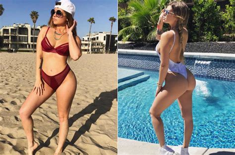 Chanel West Coast Nick Swisher Co Star Bares Booty In Sizzling Snaps Daily Star