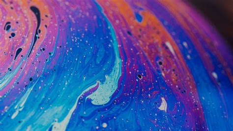 Download Wallpaper 3840x2160 Paint Liquid Fluid Art Multicolored