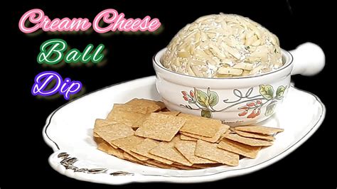 Philadelphia Cream Cheese Ball Dip Youtube